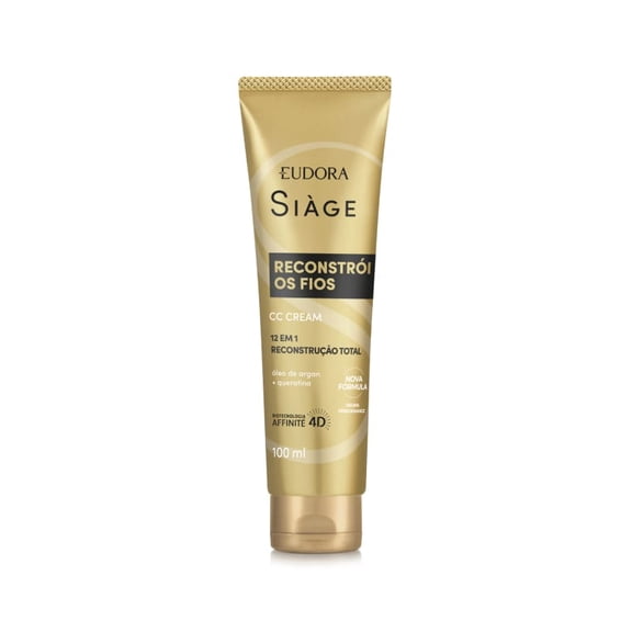 Eudora - Linha Siage (Reconstroi os Fios) - CC Cream 100 Ml - (Siage (Reconstructs Strands) Collection - CC Cream 3.38 Fl oz)
