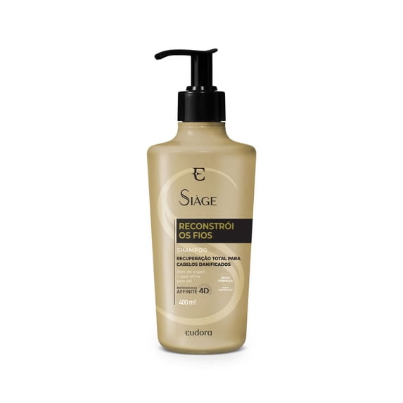 Eudora - Linha Siage (Reconstroi os Fios) - Shampoo 400 Ml - (Siage (Reconstructs Strands) Collection - Shampoo 13.52 Fl Oz)