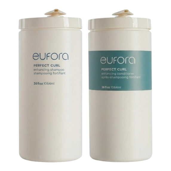 Eufora Perfect Curl Enhancing Shampoo & Conditioner 36 Oz Set