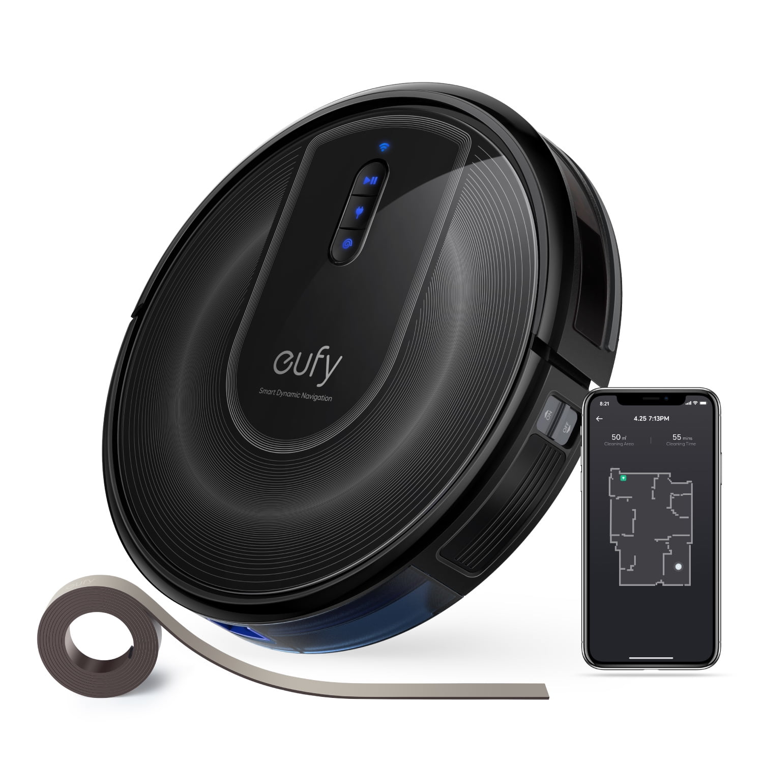 Eufy Clean RoboVac G30 Verge – Robotic Vacuum with Smart Dynamic Navigation 2.0, 2000Pa Strong Suction Sansujyuku sansujyuku.com