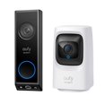 Eufy Security Dual Camera Video Doorbell E340 with Indoor 2K Cam Mini
