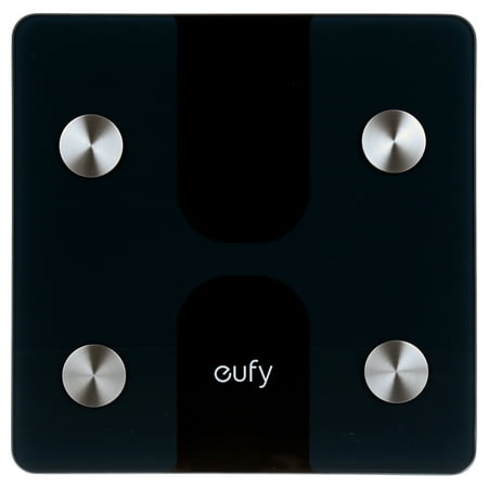 Eufy Smart Scale C1 with Bluetooth, Body Fat Scale, Wireless Digital Bathroom Scale, 12 Measurements, Weight/Body Fat/BMI, Fitness Body Composition Analysis, lbs/kg (Black)