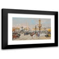 thumbnail image 1 of Eugène Galien-Laloue 14x10 Black Modern Framed Museum Art Print Titled - Place De La Concorde, 1 of 5