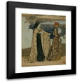 thumbnail image 1 of Eugène Grasset 12x14 Black Modern Framed Museum Art Print Titled - Legendary Princess, 1 of 5