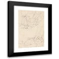 thumbnail image 1 of Eugène Isabey 13x18 Black Modern Framed Museum Art Print Titled - Studies of Wood and Farm Implements, 1 of 5