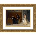 thumbnail image 1 of Eugen von Blaas 24x18 Gold Ornate Framed and Double Matted Museum Art Print Titled - In the Sacristy (1877), 1 of 4