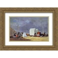 thumbnail image 1 of Eugene Boudin 2x Matted 24x18 Gold Ornate Framed Art Print 'Approaching Storm', 1 of 2