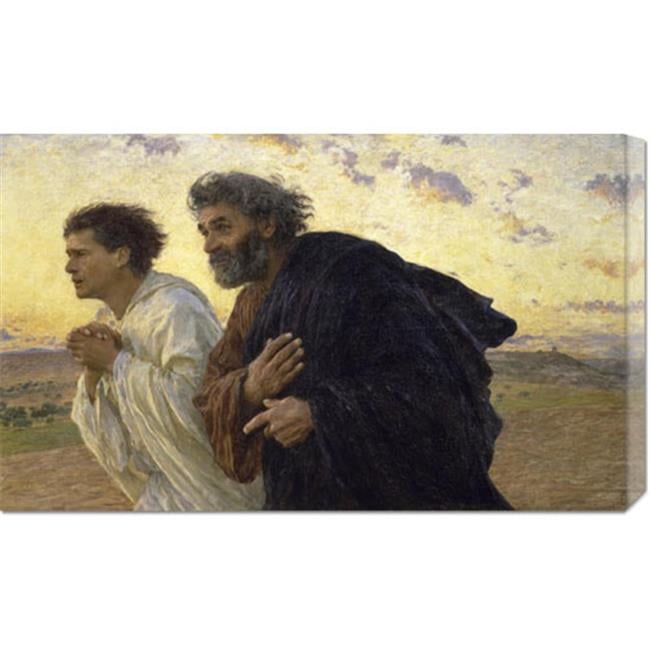 John Rushing Eugene Burnand 'Disciples Peter and John Rushing To The Sepulcherthe ...