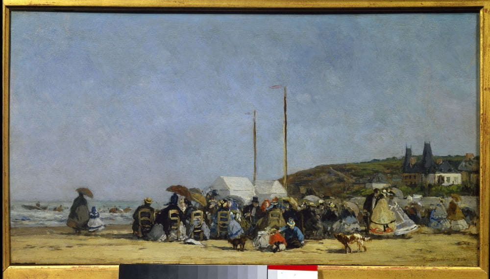 Eugene Louis Boudin (1824-1898) French School Canvas Art - (36 x 24)