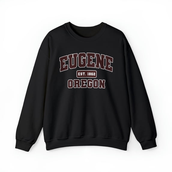 Eugene Oregon OR Moving Trip Vacation Sweatshirt, Gifts, Crewneck