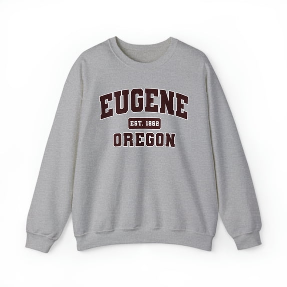 Eugene Oregon OR Moving Trip Vacation Sweatshirt, Gifts, Crewneck