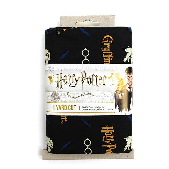 Eugene Textiles Premium 100% Cotton Fabric Harry Potter House of Gryffindor Lion, 44" x 1 yard, Precut