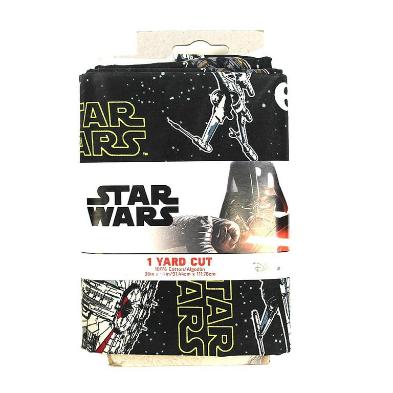 Eugene Textiles Premium 100% Cotton Fabric Star Wars Ships, 44