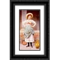 thumbnail image 1 of Eugene de Blaas 2x Matted 16x24 Black Ornate Framed Art Print 'An Affectionate Glance', 1 of 2
