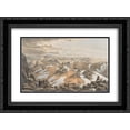 thumbnail image 1 of Eugene von Guerard 2x Matted 24x18 Black Ornate Framed Art Print 'North east view from the top of Mt Kosciusko ', 1 of 2