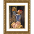 thumbnail image 1 of Eugeniusz Zak 13x18 Gold Ornate Wood Frame and Double Matted Museum Art Print Titled - The Young Drinker, 1 of 4