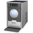 thumbnail image 1 of Euhomy 33lbs/24H Countertop Nugget Ice Maker, Soft Nugget Ice, 2 Ways Water Refill & Self-Cleaning Pebble Ice Maker, 1 of 9