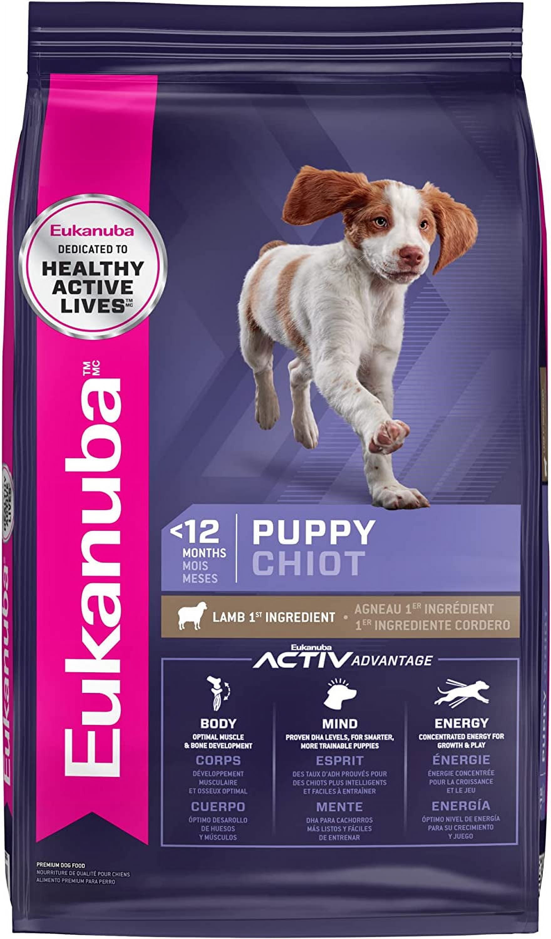 Eukanuba Puppy Lamb 1st Ingredient Dry Dog Food 30 lb Walmart