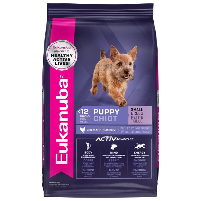 Eukanuba Puppy Small Breed Dry Dog Food, 4.5 Pound (Pack of 1