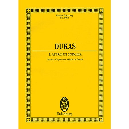 The Sorcerer's Apprentice [L'Apprenti Sorcier] (Study Score) Study Score Series Softcover by Paul Dukas