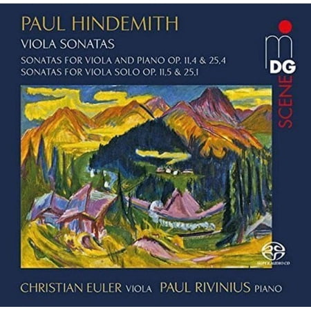 Euler,Christian / Rivinius,Paul - Hindemith: Sonatas For Viola And Piano - Music & Performance - CD