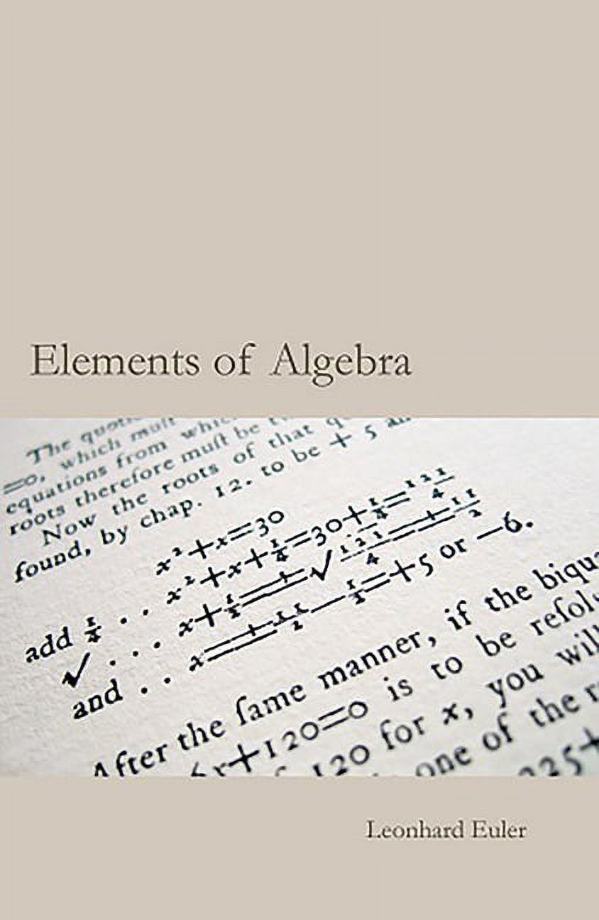 Euler-s-Elements-of-Algebra-