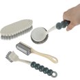 thumbnail image 1 of Eummy 4Pcs Cleaning Brushes Set Complete Scrub Brush Set Kitchen Dish Brush with Comfortable Grip Bendable Scrub Brush Shoe Cleaning Brush for Bathroom Kitchen Home, 1 of 7