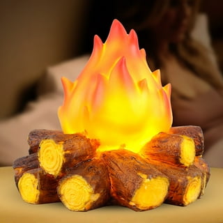 Battery operated fake fire deals