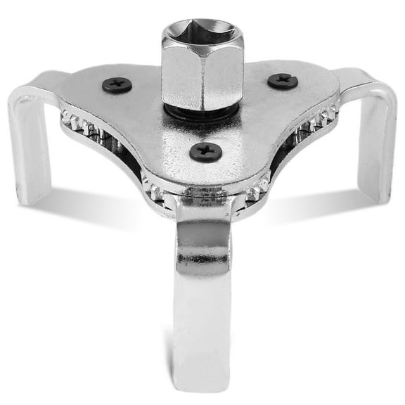 Eummy Oil Filter Wrench 3 Jaw Adjustable Oil Filter Pliers High Carbon Steel 60-110mm Non-Slip Oil Filter Removal Tool Car Repair Tool for Vehicle Car Motorcycle Truck