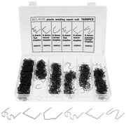 Eummy Plastic Welder 1600PCS Plastic Welding Kit Hot Staples with Storage Box 6 Types of Welding Staples Plastic Repair Welder Kit Hot Stapler for Car Bumpers