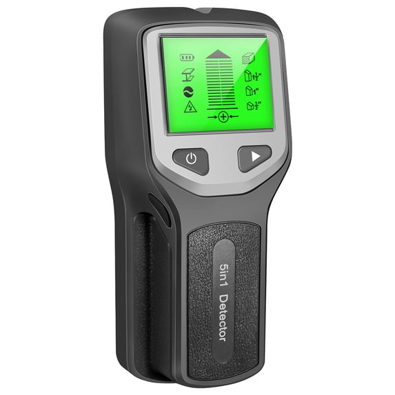 Eummy Stud Finder Sensor 5 in 1 Wall Scanner Electronic Stud Sensor Locator Wood Beam Joist Finders Portable Wall Detector with LCD Display for Wood AC Wire Metal Studs Detection