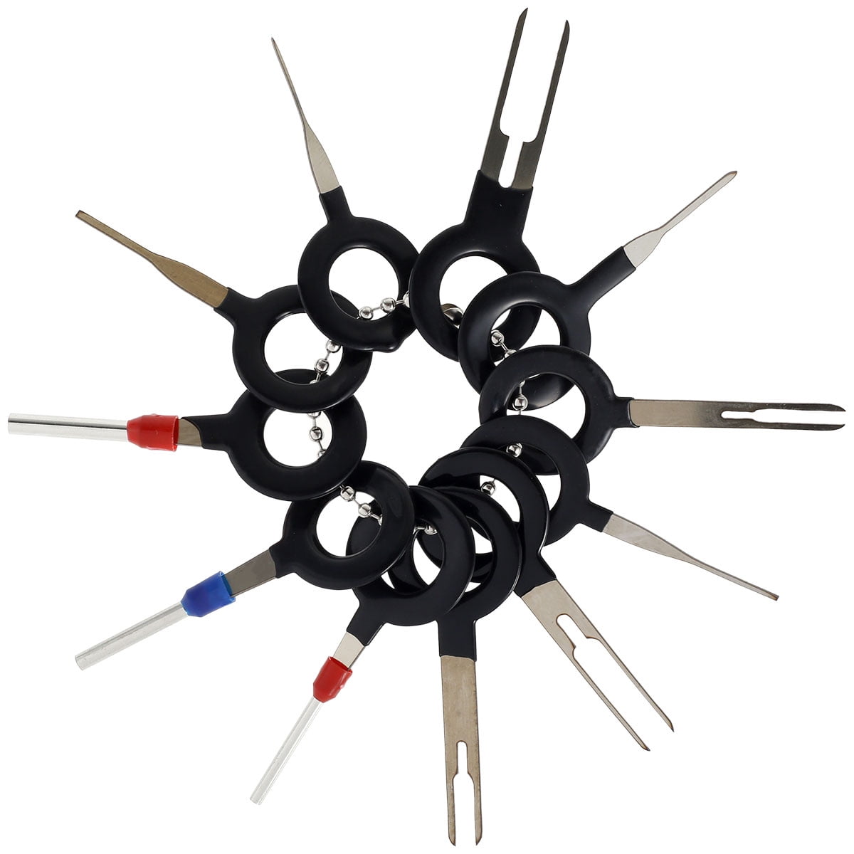 Eummy Terminal Remover Tool Stainless Steel Terminal Ejector Kit Pin Extractor Tool Set Quick Release Electrical Wire Connector Puller Repair Key Removal Tool for Car Household Device Walmart Business...