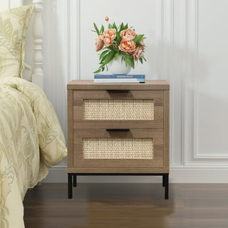 Walmart bedside 2024 table white
