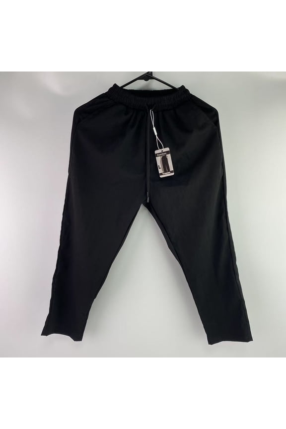 Trousers,Men's Performance Stretch Knit Training Pant, Comfortable Athletic Bottoms for Active Workouts - L