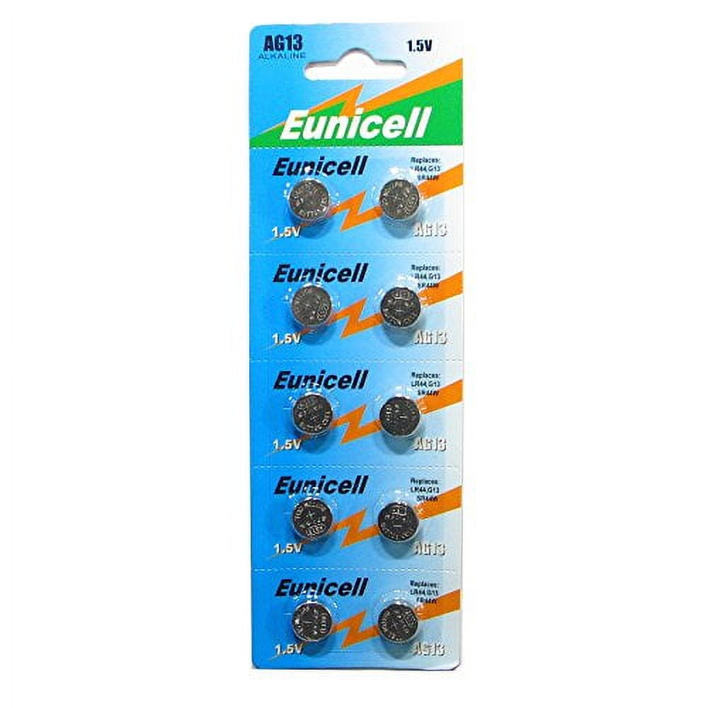 Eunicell Lot de 10 piles bouton alcalines AG3 LR41 G3 SR41W 1,5 V :  : Santé et Soins personnels