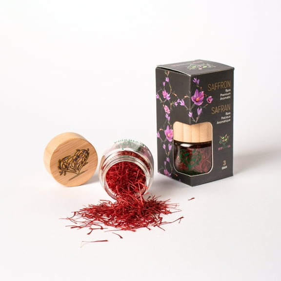 Eupherbia Saffron, Pure Grade A  All Red Saffron Threads, Fresh, Aromatic, 3g