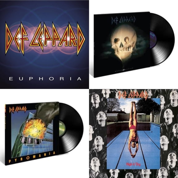 Euphoria (2LP) & Retro Active (2LP) & Pyromania & High N Dry