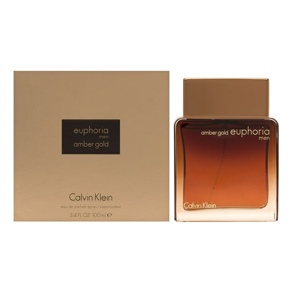 Euphoria Amber Gold by Calvin Klein for Men 3.4 oz Eau de Parfum Spray