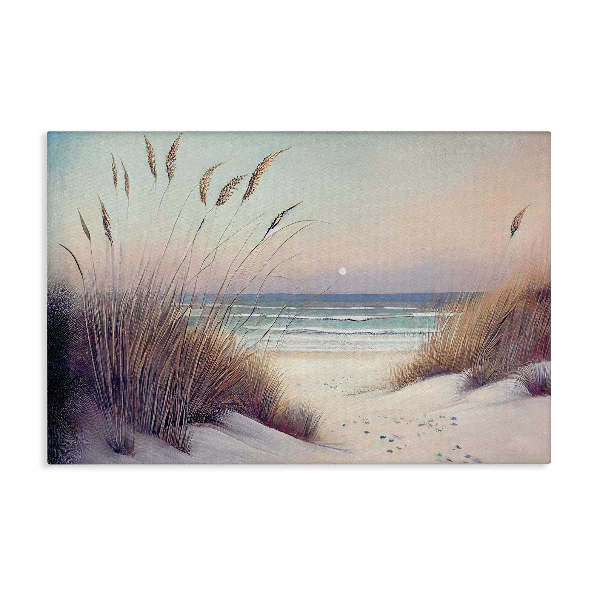 Euphoria Beach Dunes View Canvas Wall Art, design by Sasha