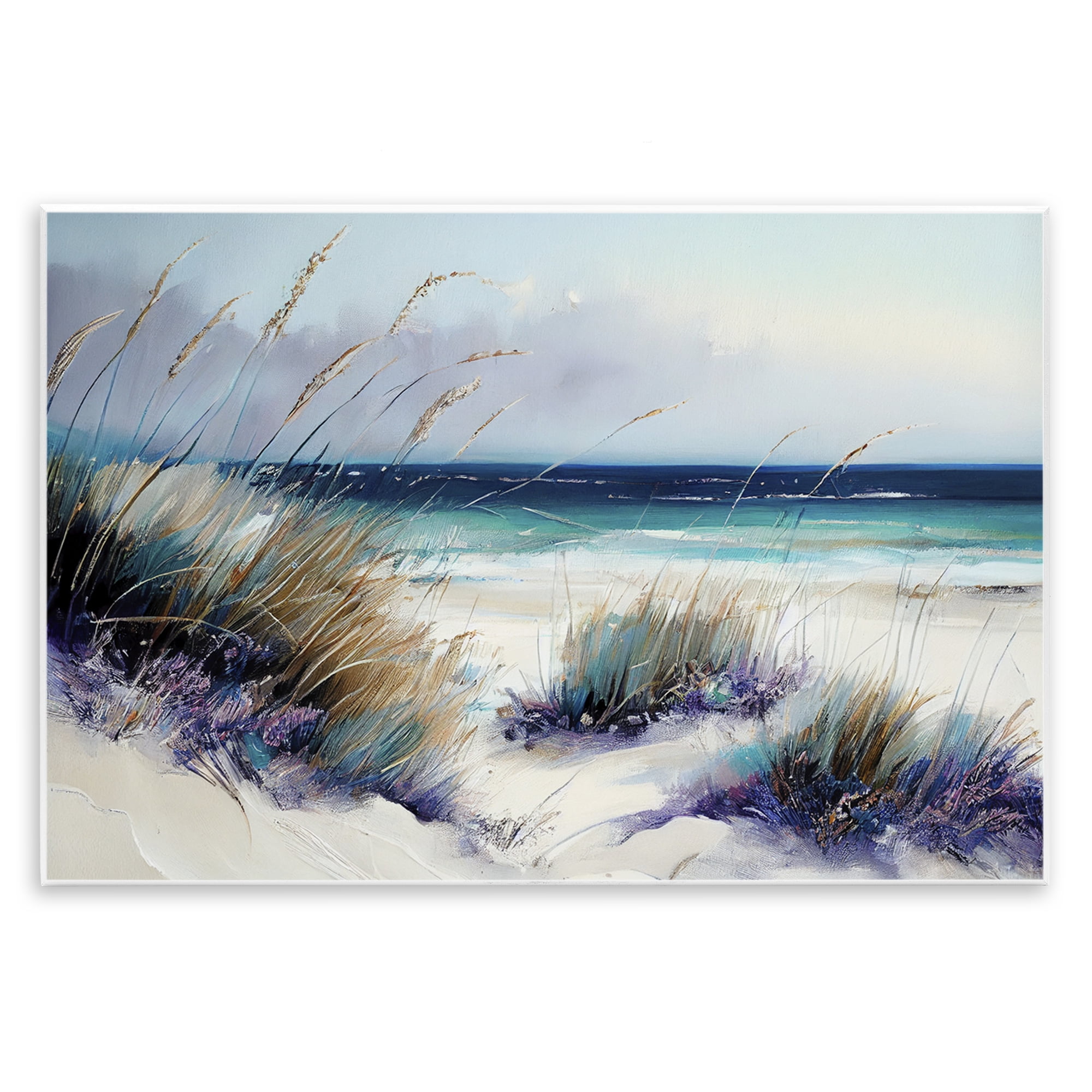 Euphoria Beach Dunes Wall Plaque Art, design by Sasha
