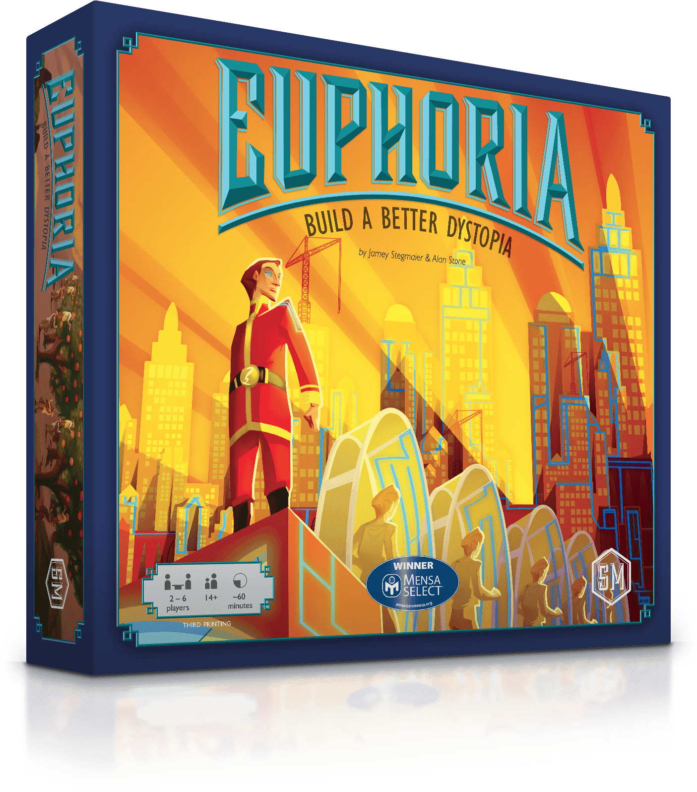 Euphoria: Build a Better Dystopia by Jamey Stegmaier - A Strategy Board Game from Stonemaier Games