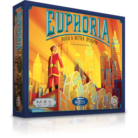 Euphoria: Build a Better Dystopia by Jamey Stegmaier - A Strategy Board Game from Stonemaier Games