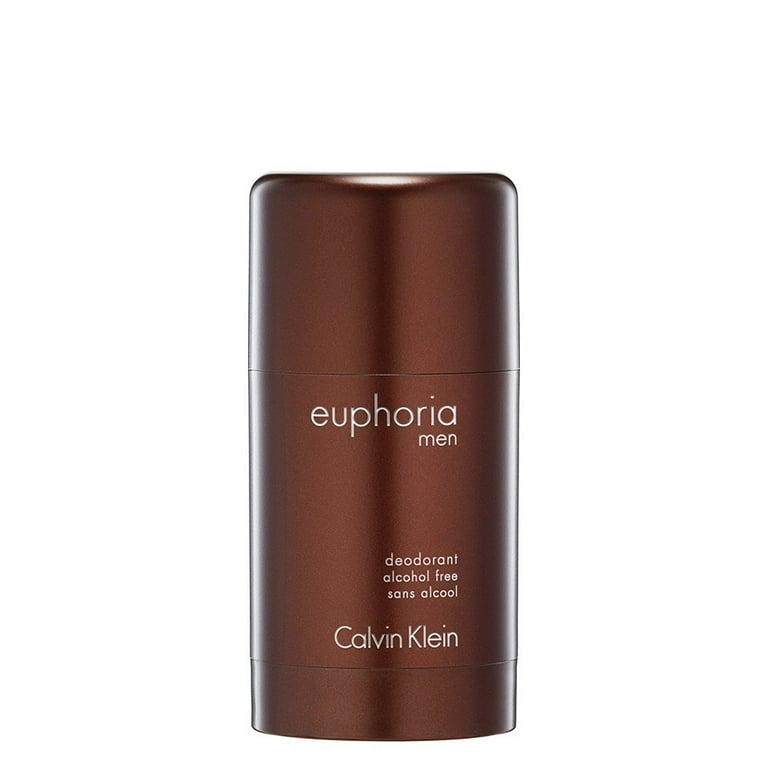 Euphoria Calvin Klein Alcohol Free Deodorant Stick for Men 2.6 Oz Walmart