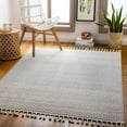 thumbnail image 1 of Euphoria Light Gray 5'3" x 7'3" Global Rectangle Area Rug, 1 of 6