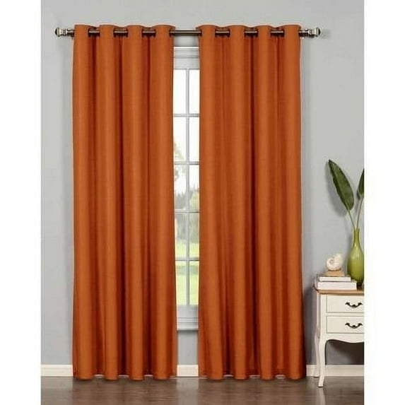 Euphoria Microfiber Room Darkening Grommet Curtain Panels