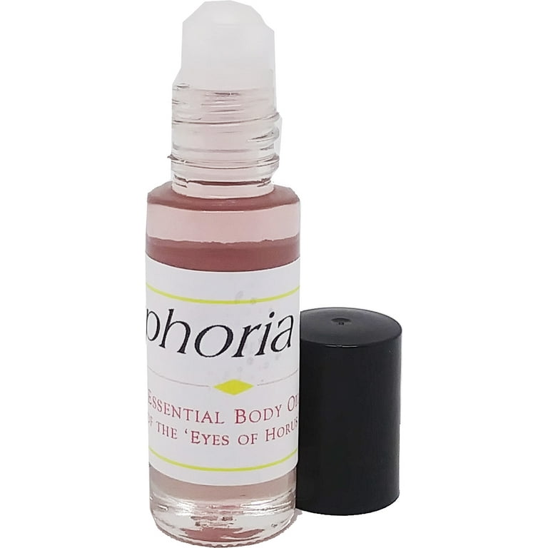 Euphoria - Type for Women Perfume Body Oil Fragrance [Roll-On - Clear Glass  - Pink - 1 oz.] 