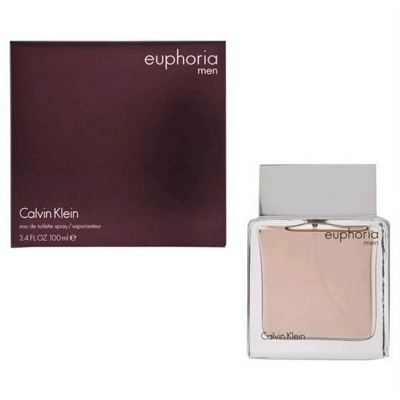 Euphoria by Calvin Klein, 3.4 oz Eau De Toilette Spray for Men