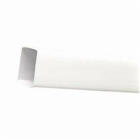 Euramax 1788215 10 ft. Brown GSW Down Pipe Gutter