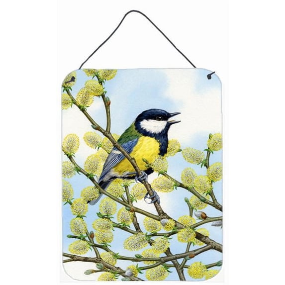 Eurasian Blue Tit On A Branch Wall and Door Hanging Prints