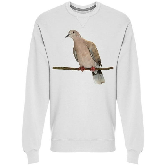 Eurasian Collared Dove Sweatshirt Men -Image by Shutterstock, Male Large